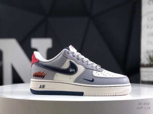 Company-Level Half-Size Nike Air Force 7 Air Force One Low-Top Versatile Casual