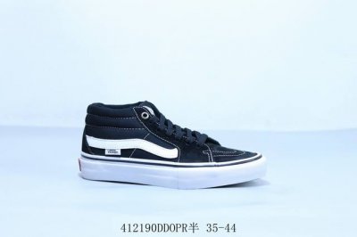 Vans Vault Og Sk8-Mid High-Top Vans Official Premium Line Simple Casual Canvas S