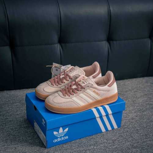 Core Private Adidas Originals Gazelle Indoor Three-Leaf Clover Retro Slip-Resist