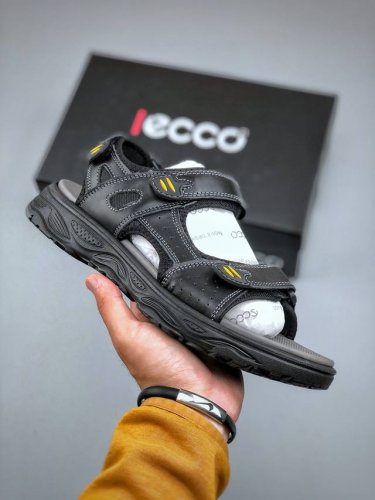 Ecco Love Step Men's Leather Comfort Beach Sandals Off-Road Series Convenient Ve