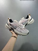Company-Grade Nike V2K Run Running Shoes Retro Trend Mesh Breathable Sports Shoe