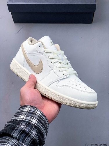 Top Layer Genuine Nike Air Jordan Low 1 Jordan 1 Low-Top Classic Casual Shoes 05