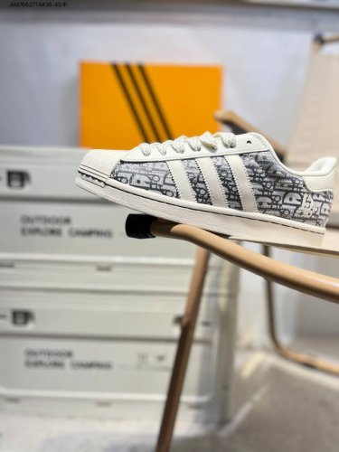 dior X Adidas Originals Superstar Classic Color Classic Shell Head Official W