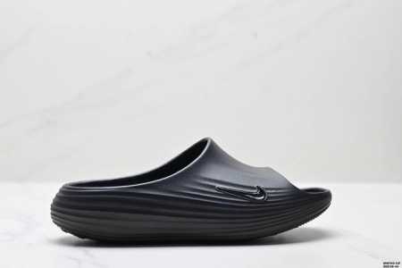 Company-Grade Nike Reactx Rejuven8 Slide Nike Simple Comfortable Hole-Punched Sh - Click Image to Close