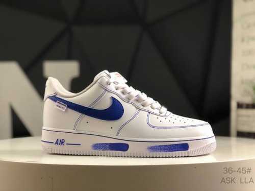 Company-Level With Half-Size Nike Air Force 1 Low Air Force One Low-Top Sports C