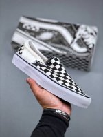 vans Skate Classics Old Skool Gray And White Classic Anaheim Side Checkerboar
