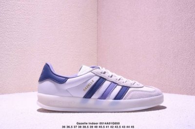 Adidas Originals Gazelle Indoor Retro Three-Leaf Clover Slip-Resistant Transpare