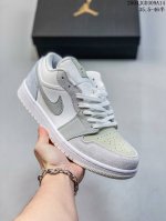 Second Layer Leather Nike Air Jordan 1 Mid "Aj1 Joe 1 Jordan 1 Low-Top Classic R