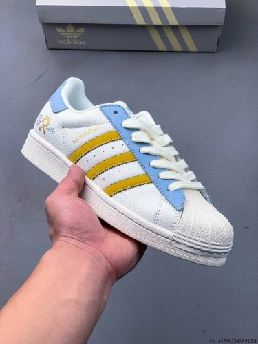 Corporate-Level First-Layer Adidas Superstar Shell-Toe Classic Versatile Casual