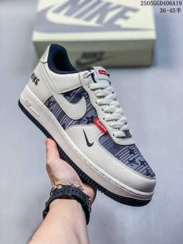 Limited Edition Overseas Sale Company-Level Nike Air Force 1 '07 Low Three-Party