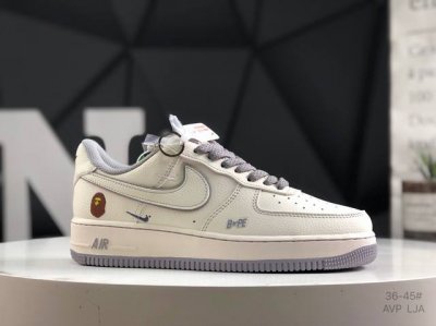 Company-Level With Half-Size Nike Air Force 1 Low Air Force One Low-Top Sports C