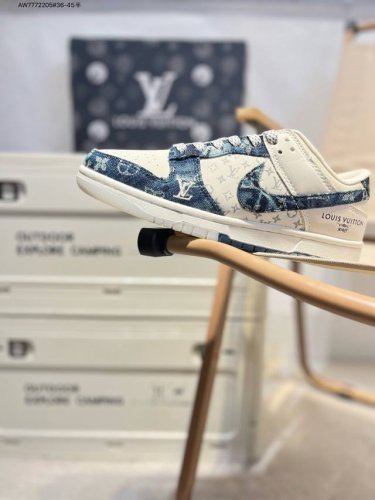 Nike Sb Dunk Low "Lv Joint" Anniversary High-End Custom Low-Top Casual Shoes Cus