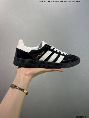 Adidas Originals Gazelle Indoor Retro Three-Stripe Slip-Resistant Transparent Ru