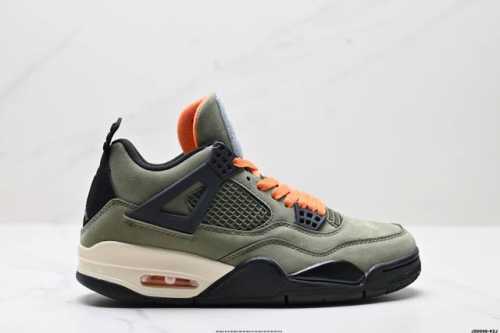 Genuine Nike Air Jordan 4 Retro Michael Jordan Aj4 Mid-Top Retro Casual Sports C