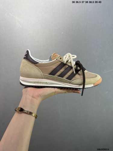 Company-Grade Adidas Adidas Sl 72 Rtn Three-Leaf Clover Retro Casual Running Sho