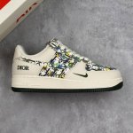 Local Core Private Nike Air Force 1'07 Low Dior Joint Beige Green Floral Air For