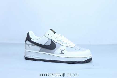 Nike Air Force 1 Af1 Nike Low-Top Air Force One Casual Sneakers Lv Item No. Hx51