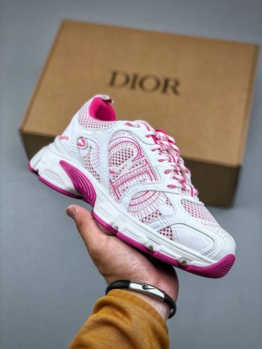 Dior Chrono Round Toe Lace-Up Sports Running Shoes Lifestyle Casual Shoes 25Ss T