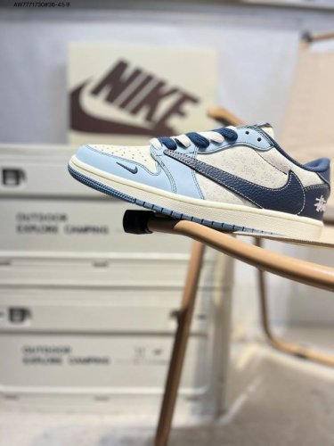 Company-Level First-Layer Leather Jordan Air Jordan 1 Low Aj1 Low-Top Series Bas