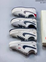 Overseas Limited Sale Corporate-Level Nike Air Force 1 '07 Low Stussy Joint Doub