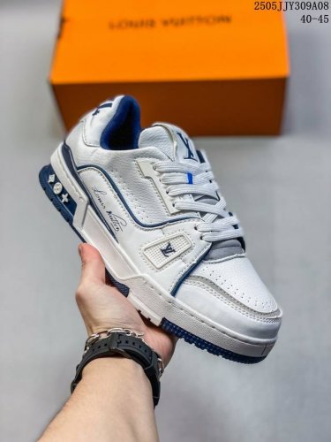 Authentic Label New Lv Louis Vuitton Trainer Sneaker Low Casual Sports Culture V