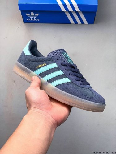 True Half Size! Adidas Gazelle Low-Top Retro Versatile Casual Sports Shoes 04252