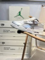 Nigel Sylvester X Air Jordan 4 Rm Aj4 Qiao 4 Joint Low-Top Culture Basketball Sh