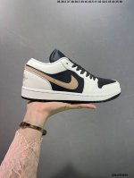 Corporate-Level Nike Air Jordan 1 Low Aj1 Joe 1 Low-Top Casual Sneakers Synchron