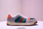 Genuine Label Gucci Distressed Screener Sneaker Nostalgic Version Original Old G
