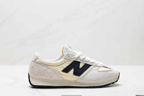 Genuine Label New Balance Nb 471 Series Fabric Cow Split Leather Retro Fashion N