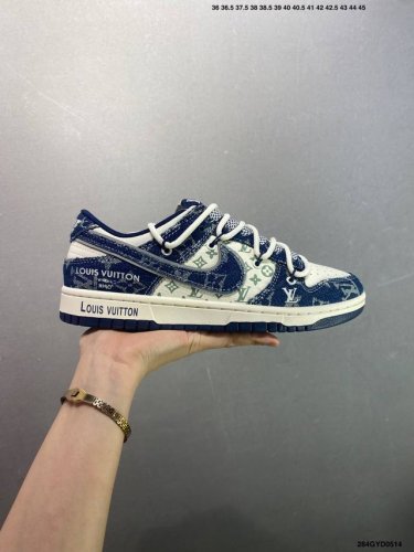 Company-Grade Nike Dunk Low Custom Colorway Yx5066-241, Produced By A Major Fact