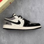 Local Core Private Air Jordan 1 Low Aj1 Joe 1 Stussy Joint-Gray Hook English Hig