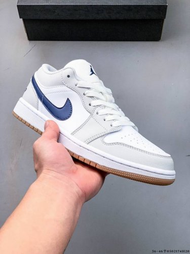 Authentic Second-Layer Label! Nike Air Jordan Low 1 Joe 1 Low-Top Classic Casual