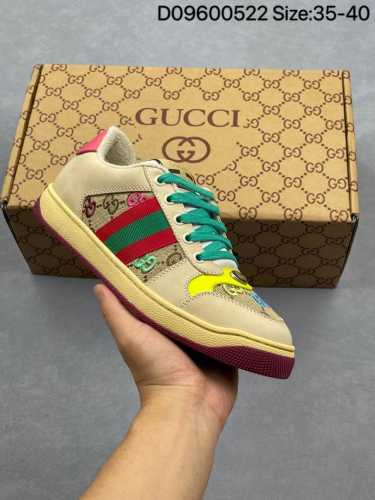 Pure Original Gucci With Diamond Gucci Distressed Screener Sneaker Gucci Dirty S