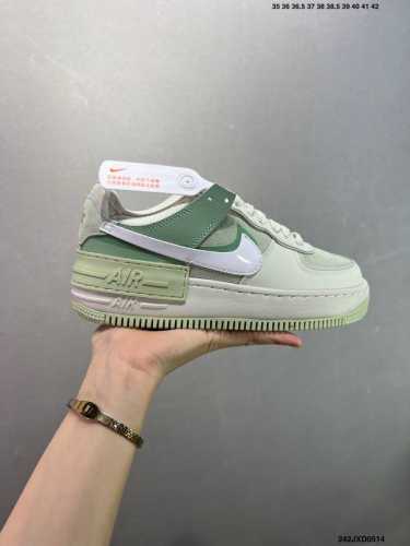 Company-Level Air Force Macaron Jelly Series Nike Air Force 1 Shadow Af1 Deconst