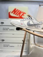 Nike Sb Dunk Low "Stussy Joint" Anniversary High-End Custom Low-Top Casual Shoes