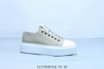 Miumiu Miu Miu Couple Sports White Shoes Thick Bottom Heightening Flash Tail Smo