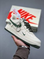 Nike Air Force 1 Low 07 X Supreme White And Green Small Hook Original Last Origi