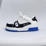 Lv Trainer Children's Perforated Mesh Panel Shoes Size: 26-37. Comfortable And B