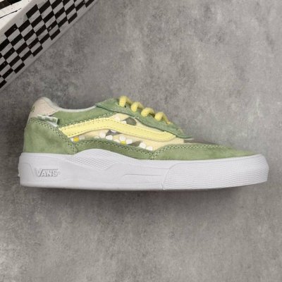 Local Core Private Vans Wayvee Wear-Resistant Low-Top Skateboard Shoes Korean Pu