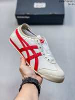 Onitsuka Tiger Mexico 66 Asks Asks Ghost Tiger Low-Top Brown-Red Unisex Canvas P