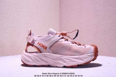 Company-Level Hoka One One Hopara 2 Plaster White Hopara 2 Casual Outdoor Water- - Click Image to Close