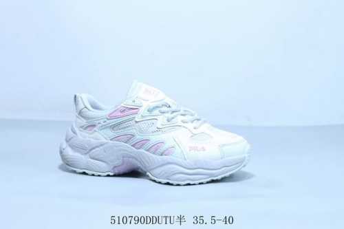 Fila Fila Retro Versatile Thick-Soled Sports Skate Shoes 510790Ddutu Half 35.5-4