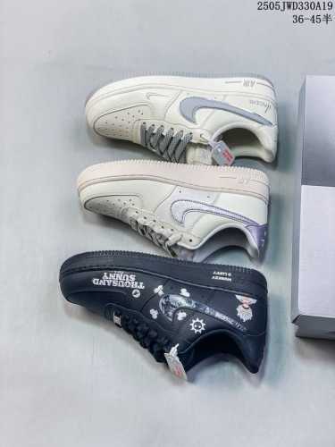 Company With Half Size Nike Air Force 1 07 Air Force One Low-Top Versatile Casua