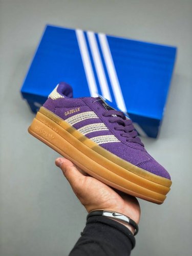 adidas Originals Gazelle Indoor Low-Top Three-Layer Sole, Wear-Resistant Thic