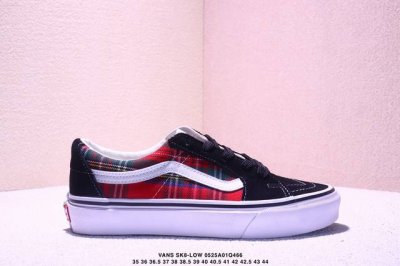 Vans Sk8-Low Classic Low-Top Black And White Casual Sneakers Canvas Shoes Vn0A4U