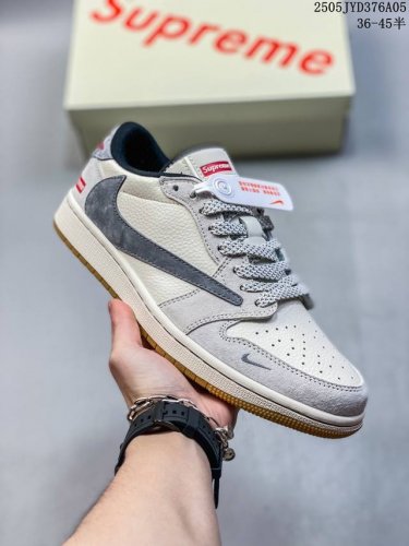 Travis Scott X Fragment Design X Jordan Air Jordan 1 Low Og Sp Supreme Collabora