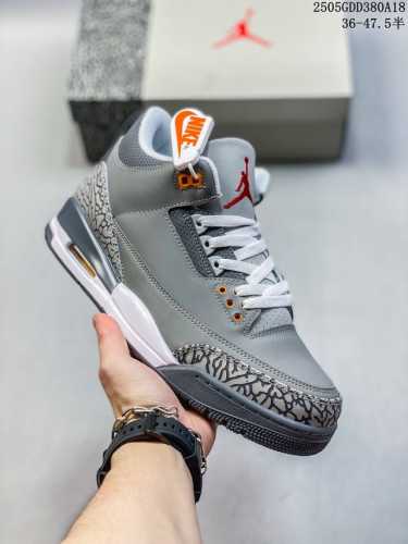 Corporate Air Jordan 3 Retro Aj3 Jordan 3 Retro Casual Sports Culture Basketball