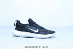 Nike Official Free Run 5.0 Barefoot Men's Breathable Lightweight Running Shoes S