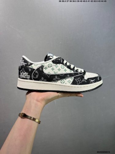 Company-Grade Aj1 Reverse Travis Scott X Air Jordan 1 Reverse Mocha Aj1 Joe 1 Ts
